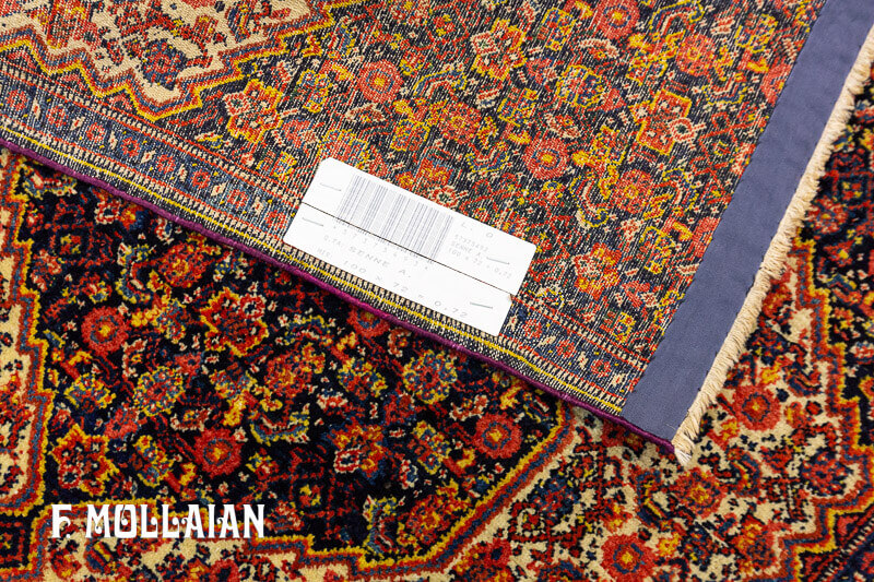 Antique Persian Senneh Rug n°:57375493